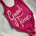 One Piece Workout Barbie Costume / Pink Swim  Photo 2