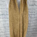 Mixit chunky knit tan infinity scarf one size Photo 3