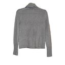 360 Cashmere NWT  Skull Cashmere Turtleneck Gray Knit Cashmere Sweater XS Photo 1