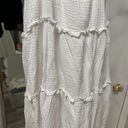 White Beach Dress Size M Photo 1