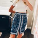 Loft Blue Skirt Photo 0