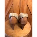 Ruff Hewn  Willow Women Size 9.5 M Booties Brown/Tan Sherpa cuff  3.5" Stacked He Photo 3