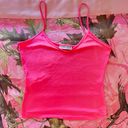 Terranova y2k hot pink fitted tank top  Photo 1