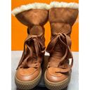 Aerosoles  Zoya Brown Cognac FUR Boots Size 7 NEW Photo 1