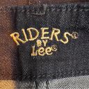 Riders By Lee  Size 8 (M) Dark Blue Denim Slender Stretch Capri 5 Pockets Photo 7