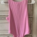 grey lab Bodysuit Pink Silk Photo 0