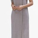 MM.LaFleur  nwot ribbed aj linen slits midi dress Photo 0