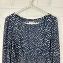 Isabel Maternity NWT  Spotted Printed Blouse Size M Photo 1