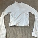 Lululemon White Half-Zip Photo 1