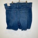 Lane Bryant  Girlfriend Short Mid-Rise Denim Jean Shorts NWT Sz 20 Flex Photo 5