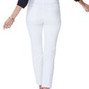 NYDJ  Alina Pull On White Ankle High Rise Stretch Jeans Women's Size 8P Photo 1