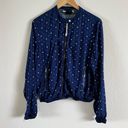 G-star Raw  Correct Line Dot Bomber Women's Jacket Ballpen Blue L Photo 1