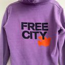 Free City  Women’s Purple Hoodie Photo 3