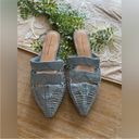 Anthropologie  Matisse East End Leather Mule in Sky Size 8 NWOT $89 Photo 1