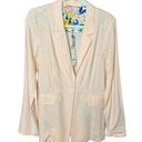 BCBGeneration  Boyfriend Blazer Jack in Light Tropical Peach Pink Size XS New Photo 2