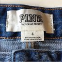 PINK - Victoria's Secret Pink Victoria’s Secret Cutoff Jean Shortie Shorts Vacation Beach Pool Cruise Photo 4