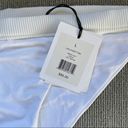 ONIA NWT  Leila Bikini Bottom Solid White Large Photo 1