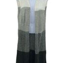 RD Style  Long Light sweater vest color block size Medium Photo 0