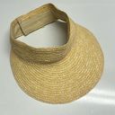 Krass&co San Diego Hat  The Vacay Women's SPF Adjustable Wheat Visor Photo 0