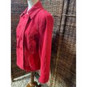 The Loft  Double Button Breasted Jacket/Blazer Long Sleeve Red L Photo 5
