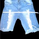 Bermuda EUC Cover Girl Distressed Denim  Shorts, size 11/12 Photo 7