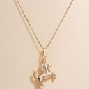 Tehrani Jewelry Horse 14k Real Gold Pendant  Photo 0