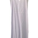 Stone & Sky White Linen Blend Minimalist Coastal Maxi Dress Small Photo 1