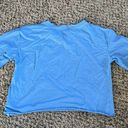 The Moon  and sun blue crop top size small Photo 3