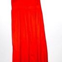 Sans Souci  Red Strappy Cut Out Side Maxi Dress Photo 1