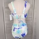 MEET CURVE Scoopneck Tie Dye Underwire Bikini Set Photo 1