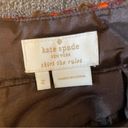 Kate Spade  Autumnal Chunky Tweed Woven Wool Pencil Mini Skirt Size 2 Photo 1