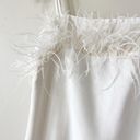 Elliatt  Harley Dress in Ivory with Feathers Size Small Photo 5