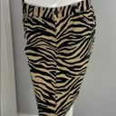 Ralph Lauren  Zebra print pencil skirt with belt loops and pockets Photo 0