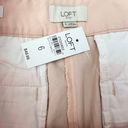 The Loft  Outlet Light Pink 4" Inseam Shorts Size 6 NWT Photo 3