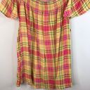 Torrid Crinkle Gauze Plaid Yellow Photo 2