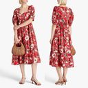 Ulla Johnson  Nora Gathered Floral Midi Dress Size 0 Photo 7