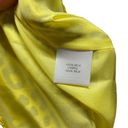 Michelle Mason  Strappy Mini Dress Neon Yellow Leopard Print Size 10 Photo 11