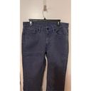 Levi's  511 Jeans Womens Stretch Slim Fit Denim Dusty Blue Dark Wash Size W34xL32 Photo 3