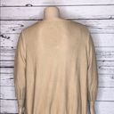 Hemline Avenue NWT Size 22/24 Tan with Gold Shimmer High-Low  Sweater Top Photo 4