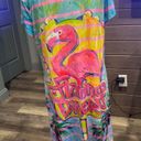 Flamingo Leoma love grove  diner beach cover up Photo 1