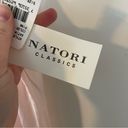 Natori  Classic Pink Satin Quilt Slip Dress Size Small NWT Photo 3