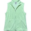 L.L.Bean  Classic Fleece Vest Lime Green Small Photo 3