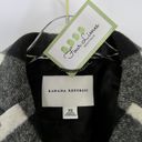 Banana Republic  Black & White Plaid Wool Plaid Peacoat XS Preppy Cozycore Twee Photo 3