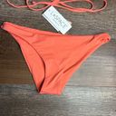 l*space NWT L* Peach Bikini 2 Piece Maggie Triangle Top Camacho Bottoms XS / S Photo 2