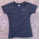 Under Armour dark grey v neck shorts sleeve  Photo 1