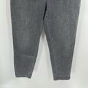 Universal Standard  Black Grey Straight Leg Jeans Size 14-16 Waist 38 Photo 5