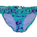 American Eagle  Outfitters Tie Dye Ruffle Bikini Bottoms Women’s Size Large Photo 0