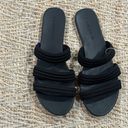 Rothy's ROTHY’S Women's Black Triple Band Slide Sandals Size 9.5 NWOB Photo 4