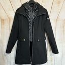 Guess  Black Double Zipper  Extra Warm  Jacket Size Medium Photo 1