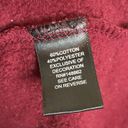 Torrid  Plus Size Maroon Cozy Mini Fleece Cold Shoulder Dress Photo 6